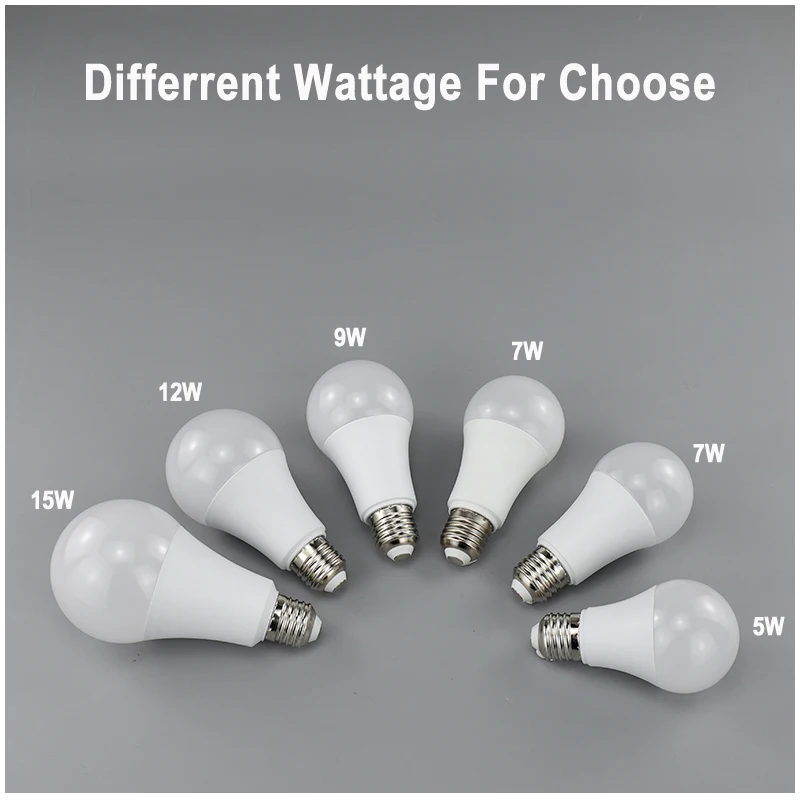 Лидер продаж высоколюминесцентная лампа E27 для домашней безопасности 9 Вт 12