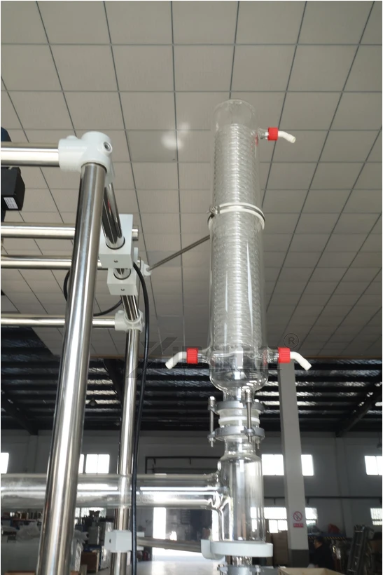 100L double walled glass reactor Jacketed Glass Reactor supplier