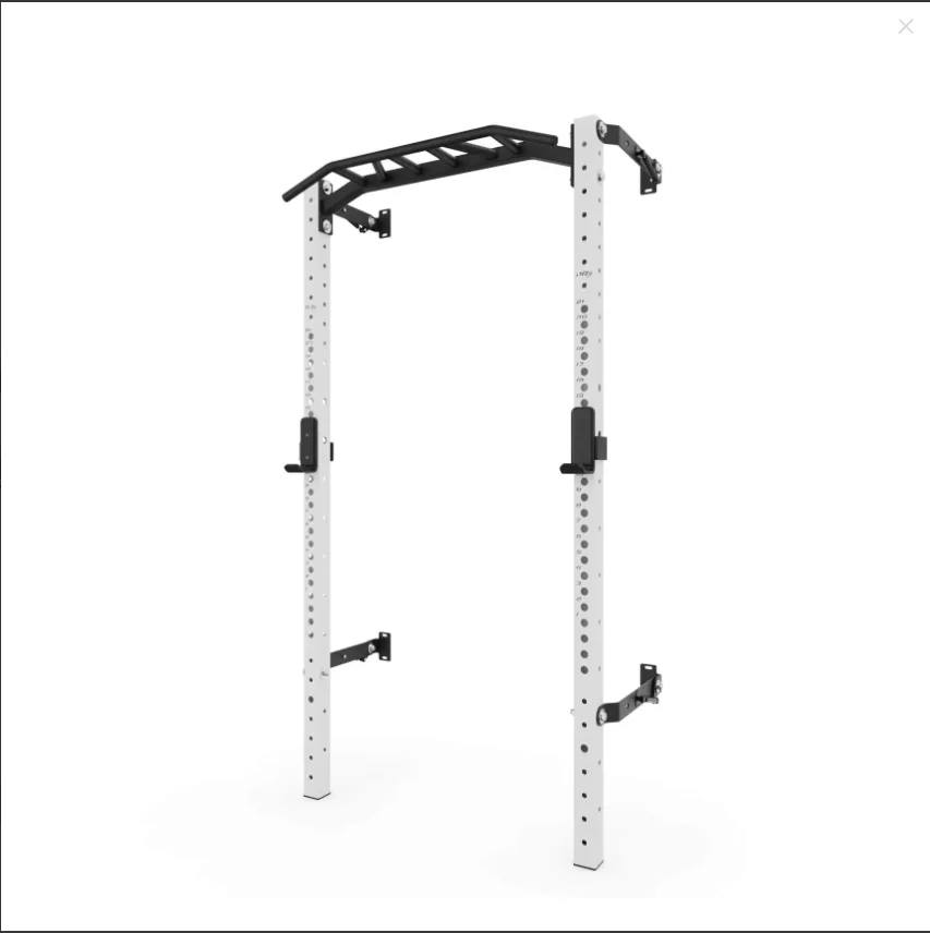 Настенная стойка для приседаний, многофункциональное бытовое и коммерческое оборудование для фитнеса, складная стойка без штанги