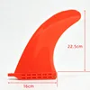9-inch bolt fin - orange