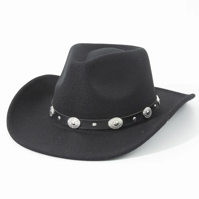 2025 2 Pack Western Cowboy Hats for Women and Men Classic  display picture 2