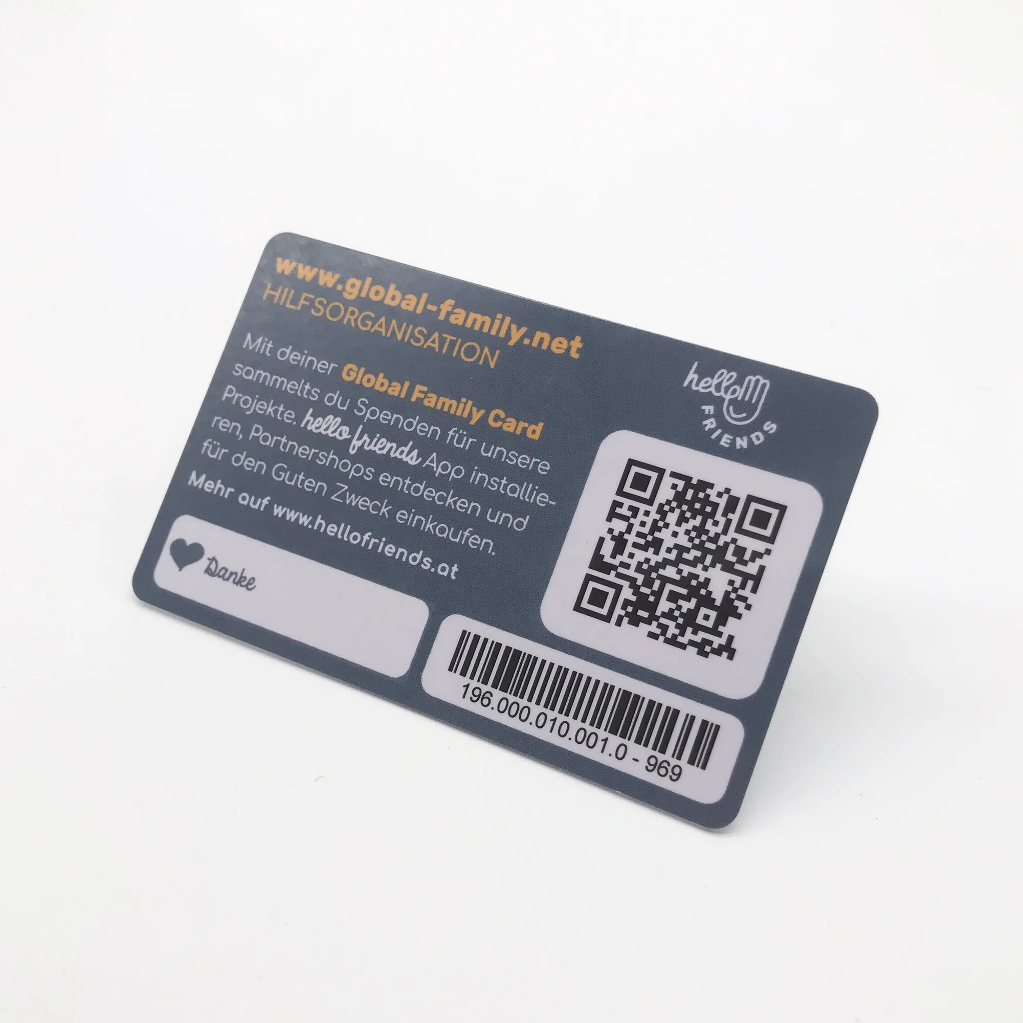 바코드가있는 PVC 로열티 카드