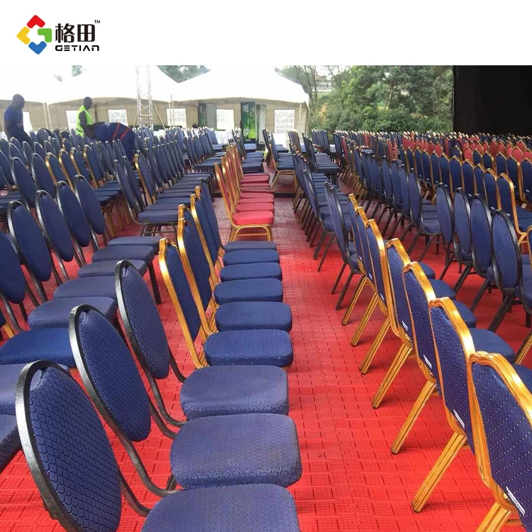 Getian All-Purpose Temporary Sports Courts Flooring Modern Design Style Event Plastic Garage Floor Tiles for Outdoor Use