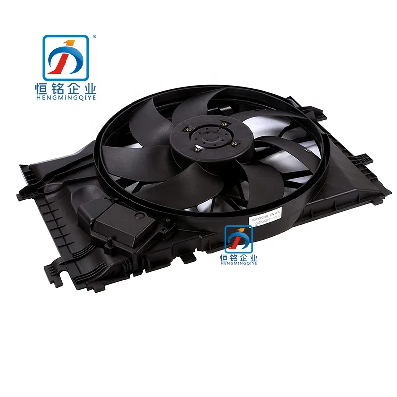 Hengming Auto Parts Radiator Cooling Fan Assembly 2035000293 for Mercedes Benz C CLASS W203 C230 OEM Standard Auto Body Parts