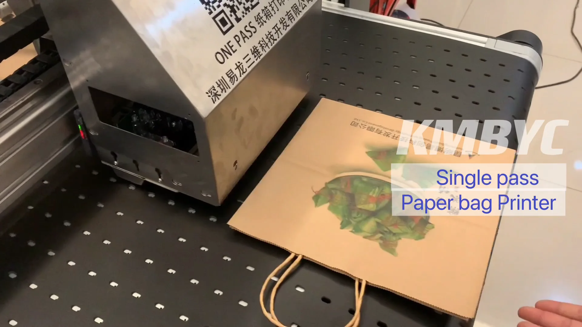 Kraft Bags Printing Machine Single Pass Printer Digital Color Paper