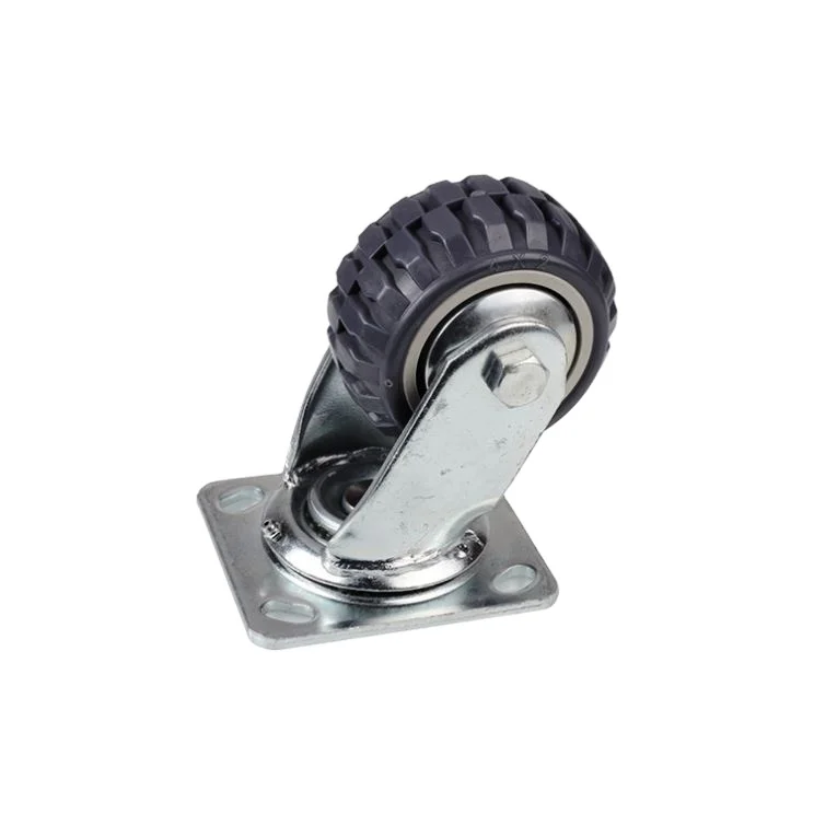 Gorgeous Hardware Rubber Swivel Caster Wheel Waste Bin Caster Wheel