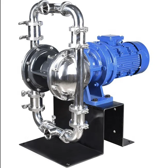1 5 дюймов DBW электрический пищевой санитарный двойной диафрагменный насос для передачи