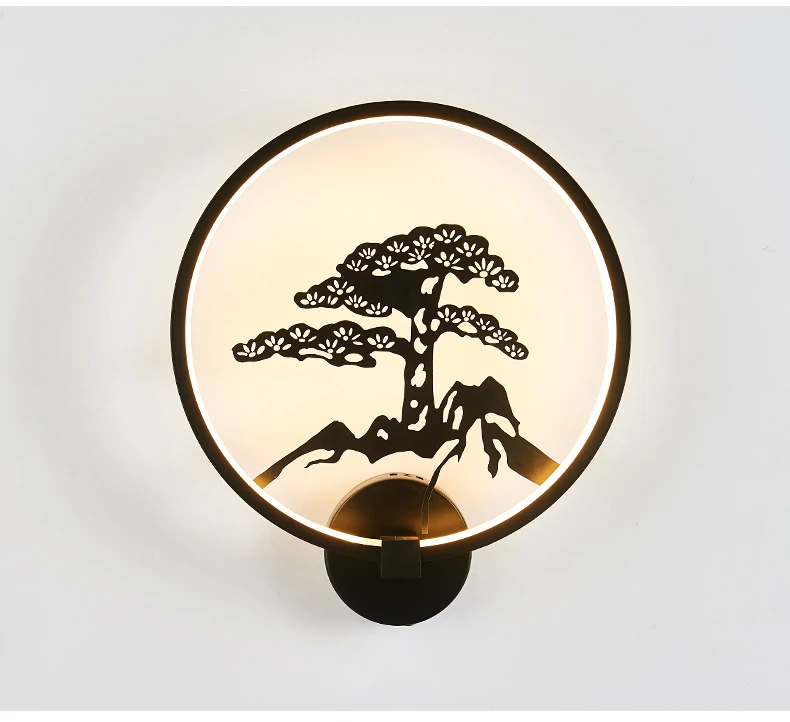 wholesale price hot selling classical flora fauna light indoor hotel acrylic wall lamp