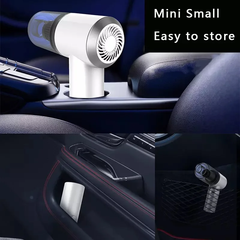 Hand Wireless Rechargeable Home Car Washer Mini Vacuum Cleaner for Car