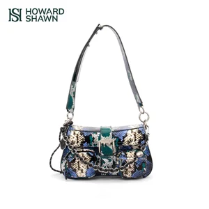 Howard Shawn Custom Unique Leather Ladies Purses Handbags Luxury Crossbody Bag Fashion Design Women Shoulder Bags