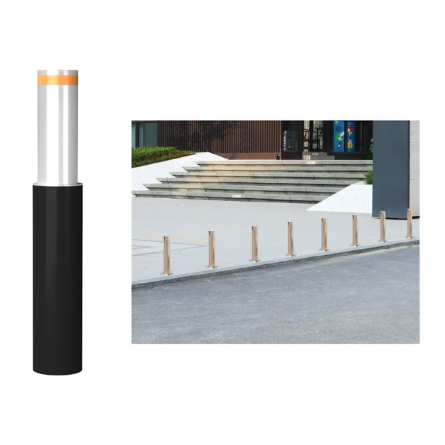 Hot Products Chinese-Produced Semi-Automatic Bollards Steel and Plastic Highway Guardrails to Prevent Vehicle Passage 900mm