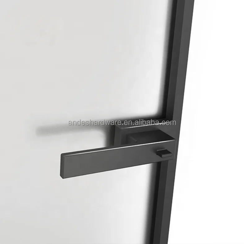 Aluminium Alloy Material Magnetic Locks With Lever Handle Used In Frameless  Glass Door - Buy Aluminium Alloy Material Magnetic Locks With Lever Handle  