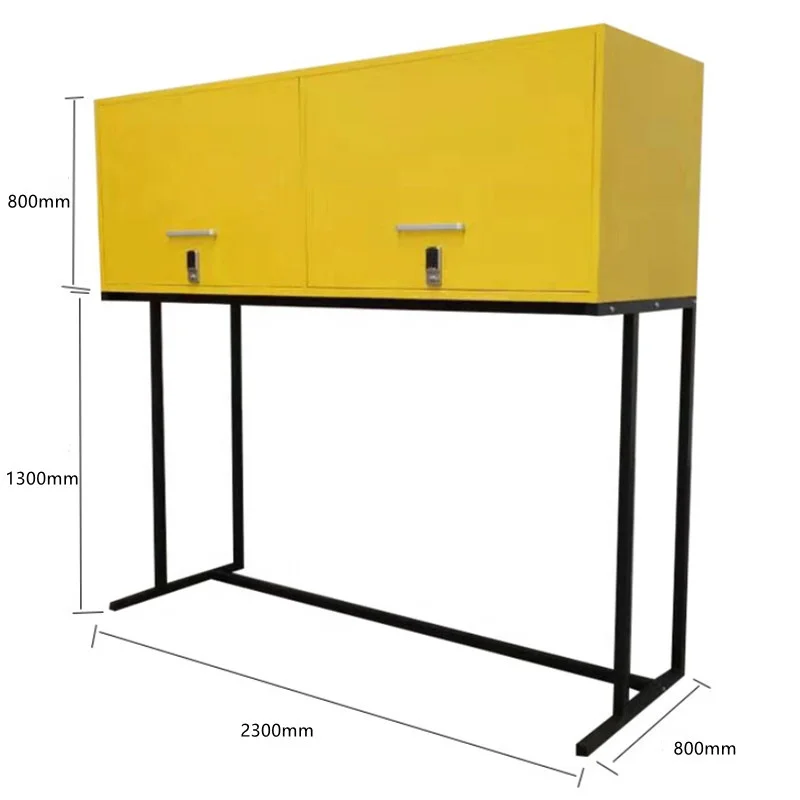 High Quality Outdoor Steel Tool Box Cabinet Heavy Duty Car Parking Storage Cabinet Over Car Bonnet Cabinets