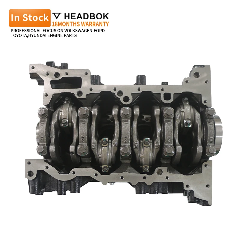 HEADBOK High Performance Auto Engine Short Cylinder Block 2.2 4HU for Transit 16 Valves