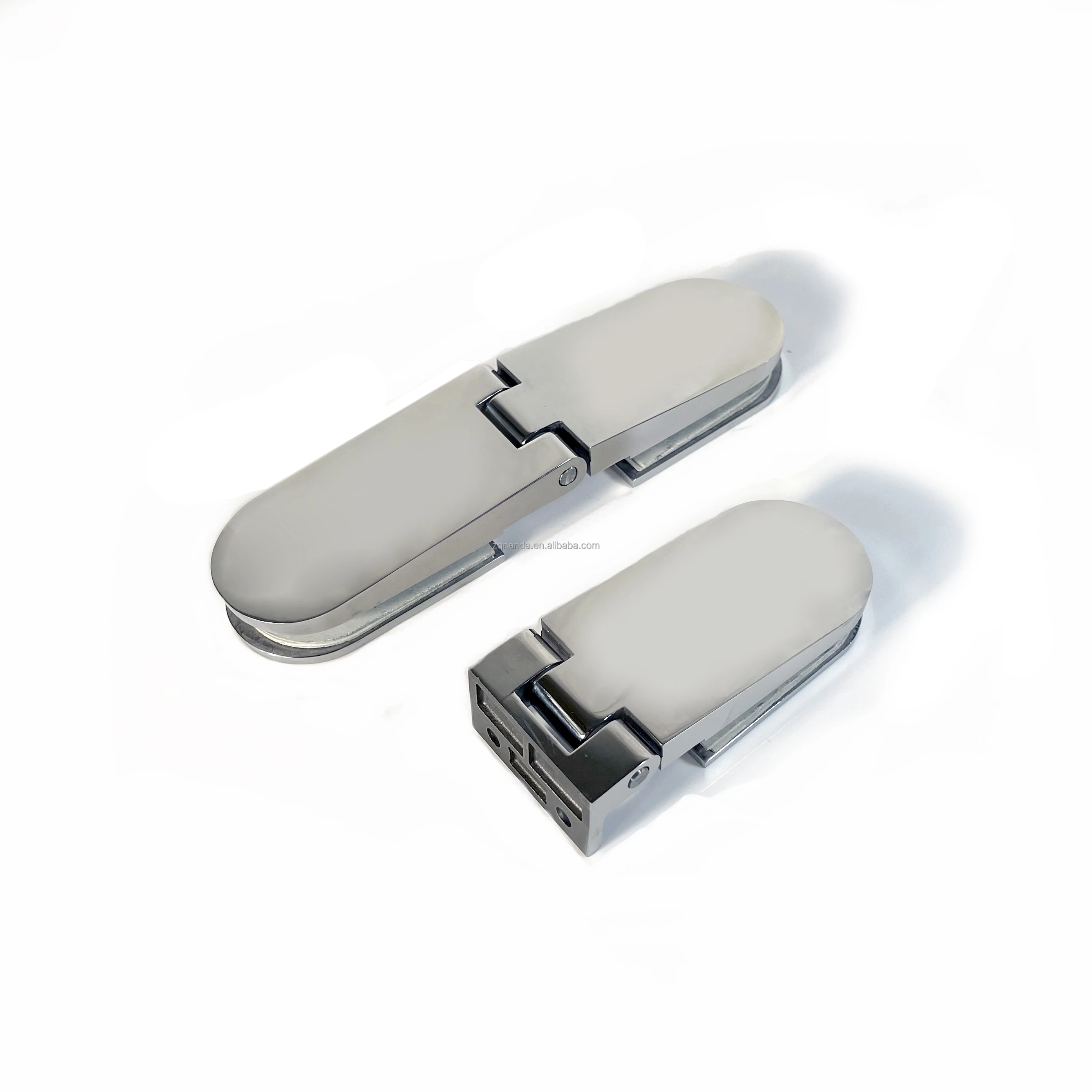 Bathroom Swing Door Curved Semicircular Hinge Stainless Steel