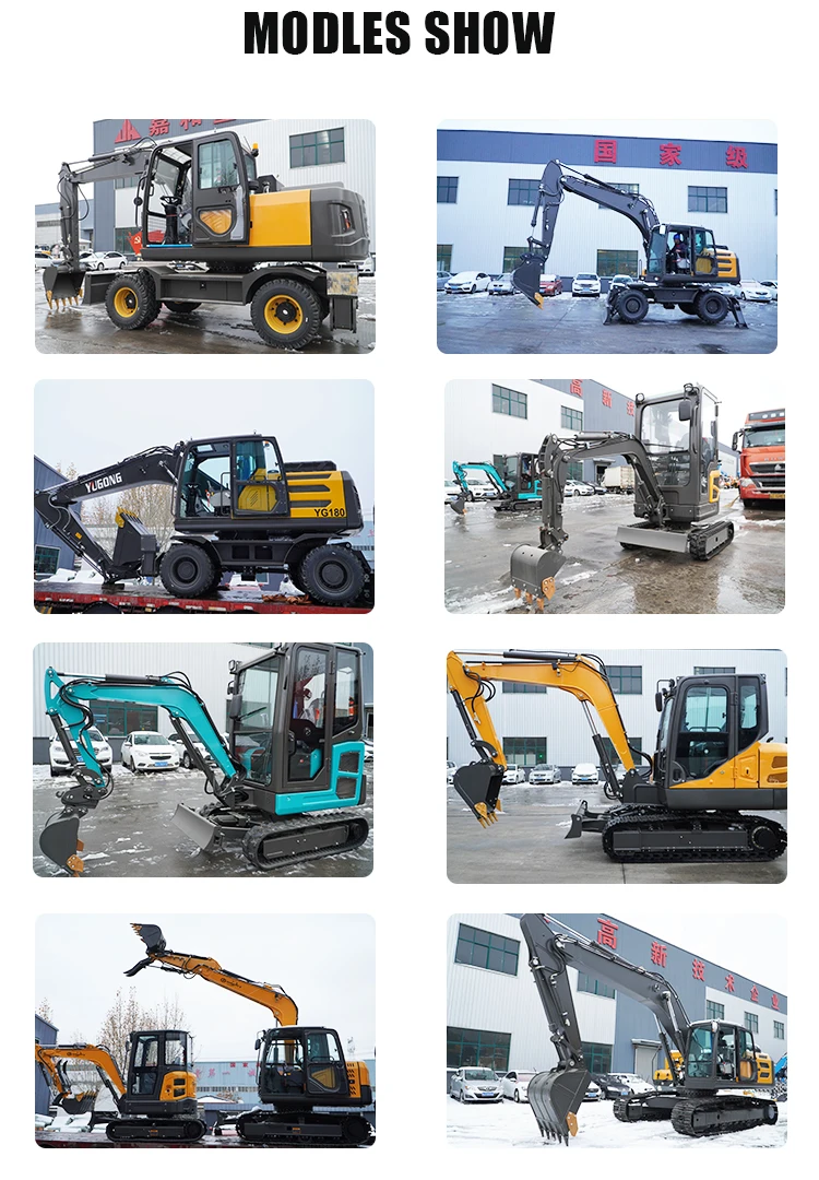 Crawler Excavator With Cummins Engine Hydac Hydraulic Cylinder And ...