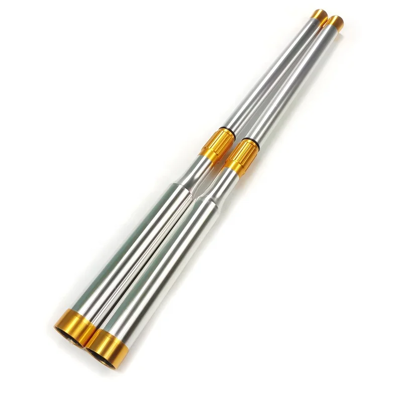 Xmlivet Professional Metal Snooker Cue Extension 70cm Can Extent to 95cm Silver Cue Extenders for Snooker Cues Accessories