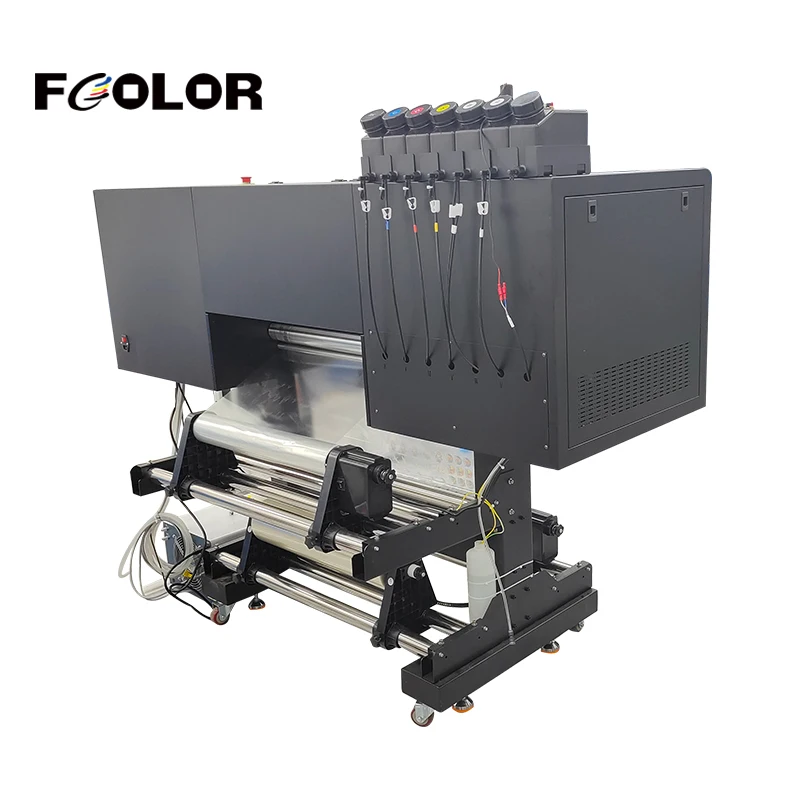 Fcolor Roll to Roll 60cm AB UV Dtf Printer with Laminator