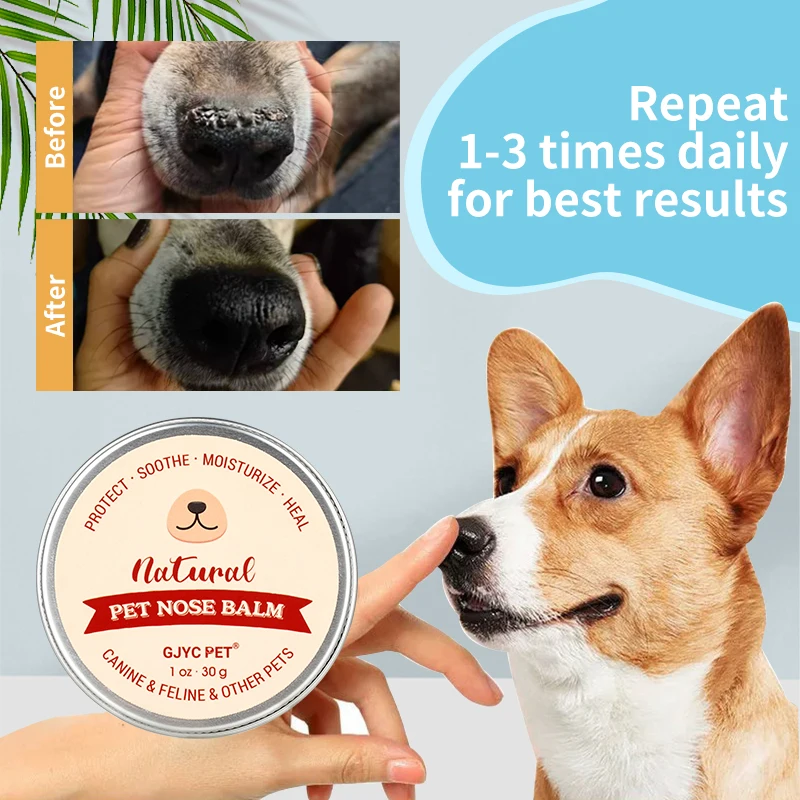 GJYC PET Fast Shipping Cat Balm Paws Nose Moisturizer Natural Protects Dog Nose Balm