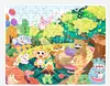 Puzzle da 100 pezzi: Carnevale nella foresta.