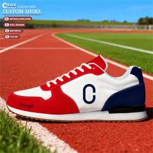 Direct Factory Custom Logo Non-Slip Comfortable Rubber Table Tennis Shoes for Men Women Chaussures De Sport Pour Walking Style