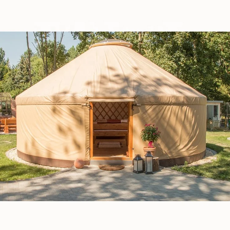 zelt fr 6 personen kaufen Asgard Eco 12.6 Glampingzelt - 12.6 m | 6 Personen