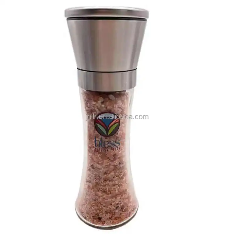 1pc Premium Stainless Steel Salt And Pepper Grinder, Adjustable