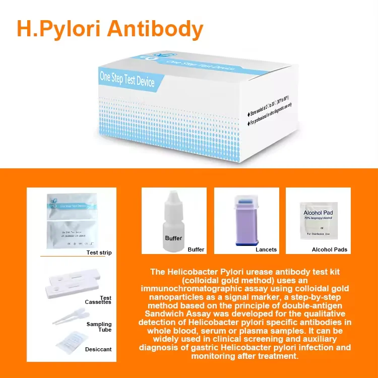 H. Pylori Test Kit Helicobacter Pylori Test Kit,Results In 1015