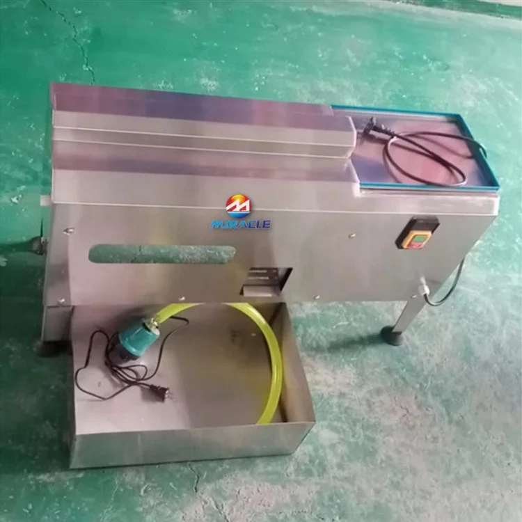 Easy to Operate Nice Price Egg Shell Crusher and Peeler Hard Boiled Chicken Egg Peeling Machine