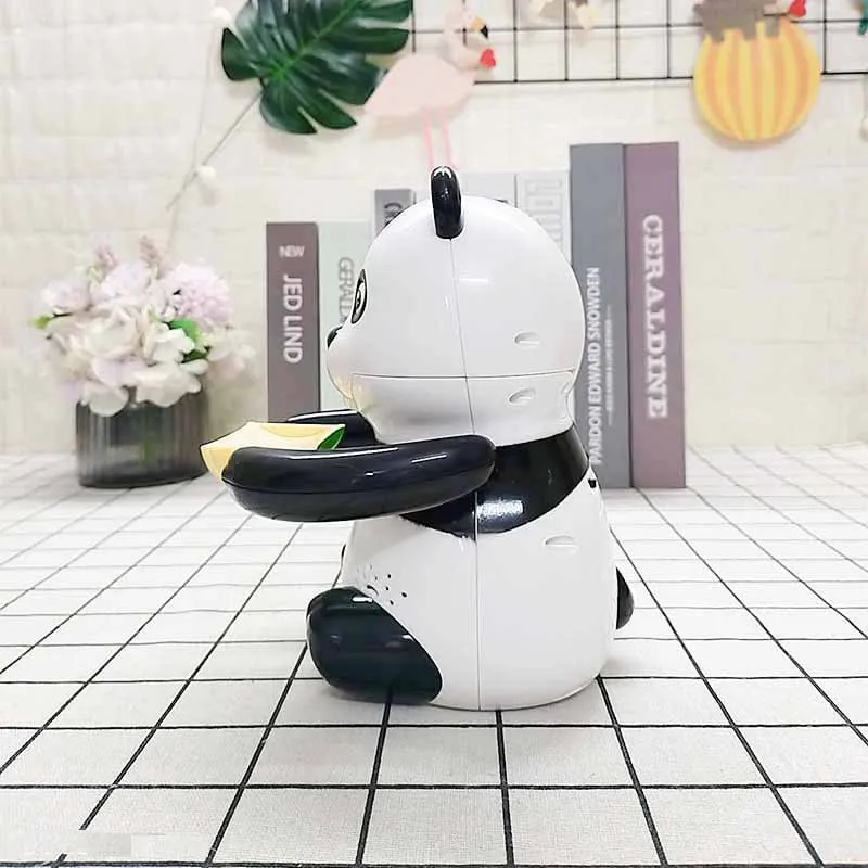 Tirelire Panda En PVC - 10 X 12 X 10 Cm - Kawaii, Mignonne - Pour Enfants Et Adultes - Cadeau Épargne Déco