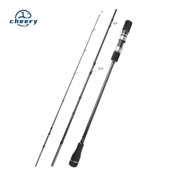 Cheery Three-Section Portable Plate Fishing Rod for Offshore Boat Multi-Section Rod for Swordfish Mackerel Factory – Rod – view 2