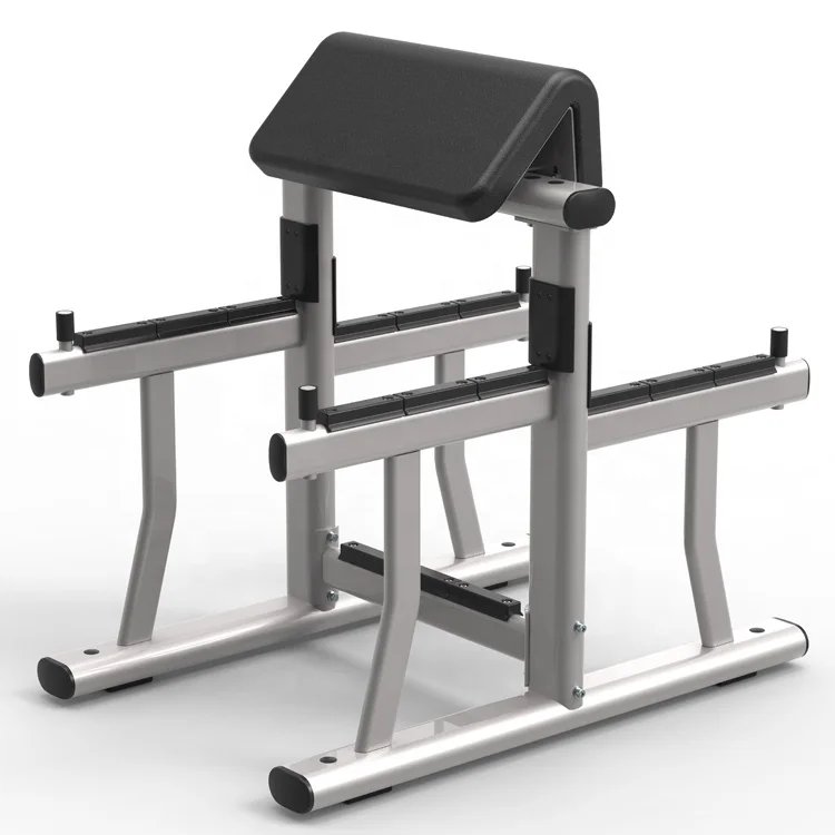 Preacher Curl Bicep Exercise Free Weight Dumbbell Arm Curl Biceps Strength Machine Training Rack Stand Exercise Bench