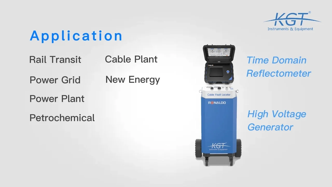 Tdr11 Underground Cable Break Detector For High Voltage Power Cable