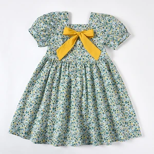 Bulk Price Children Clothing 1-3 Strappy Kids Dresses for Girls Luxury