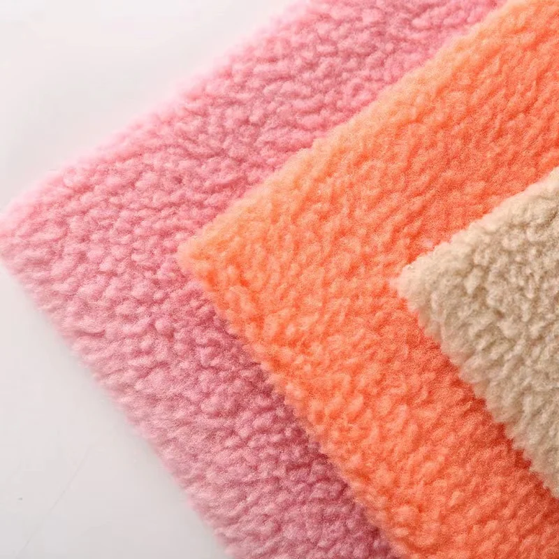 High Quality 100 Polyester Sherpa Flannel Fabric Sleepwear And Textile