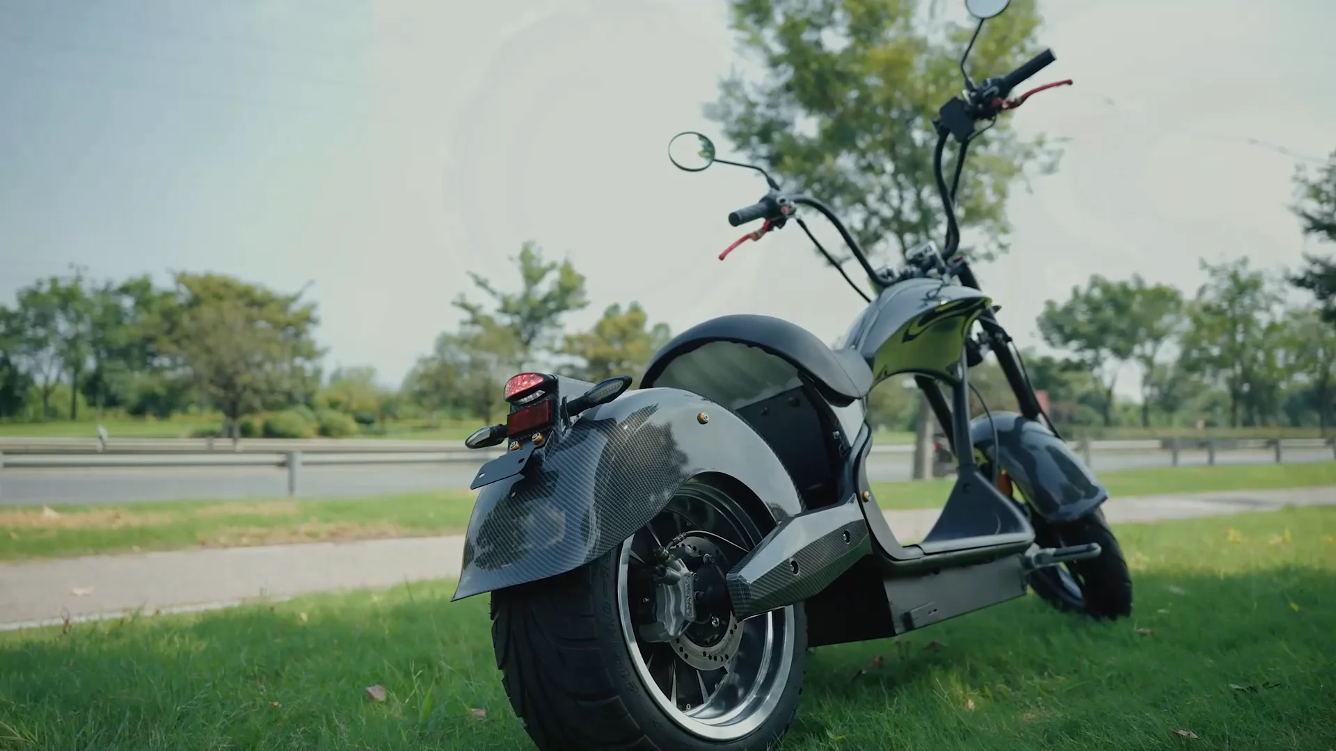 Электроскутер citycoco QROAD Chopper 3000w 28ah