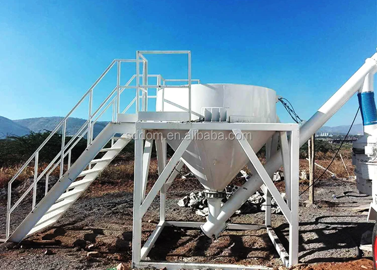 SDDOM Cement Bulk Loading System Big Bag Silos Small Mobile Cement Silo for Sale