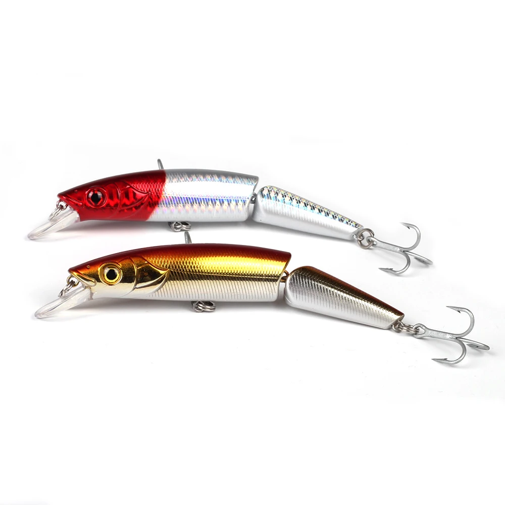 Rebel Lures Jointed Minnow – Esca Artificiale A Corpo Snodato Per Pesca Spigola E Walleye