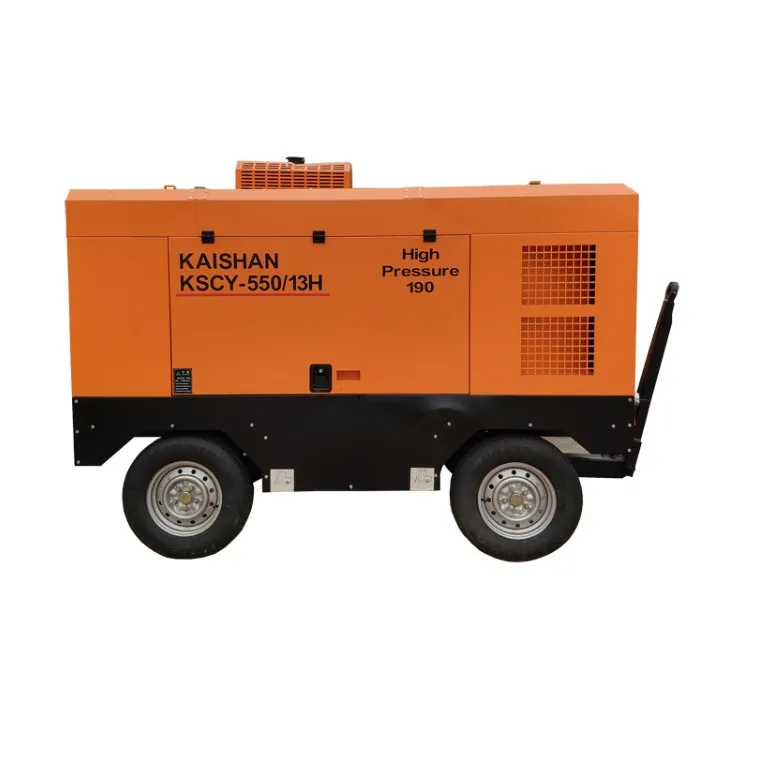 
 Chinese supplier pneumatic KAISHAN KSCY550-14.5 air compressor for water well drilling rigs