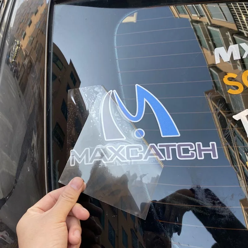Custom Removable Rub on Transfer Stickers Outdoor Vinyl Car Transfer Decal Transfer Window Decal Custom Car Sticker
