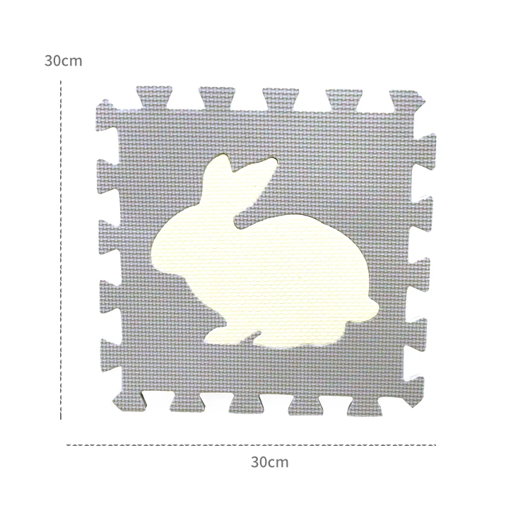 Kidewan EVA ползающий ковер блокирующая пена для напольной плитки детский коврик-головоломка настил игры из пенопласта коврик с формой подходящим милым животным