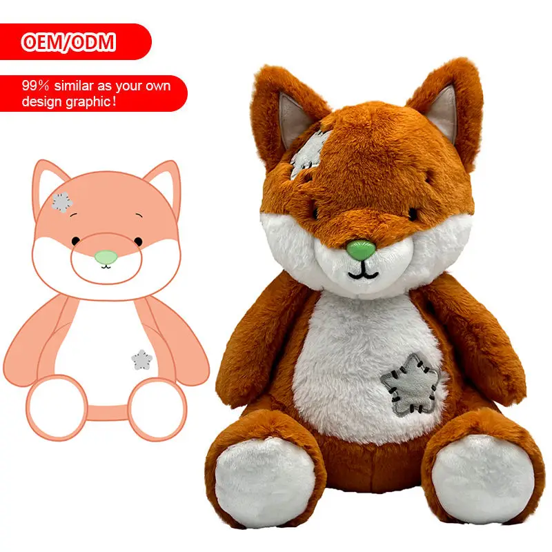 Factory Direct Mini Animal Fox Plush Toy Bundle Includes Dolphin Seal Pelican Soft Cotton Stuffed Animals OEM for Gifts