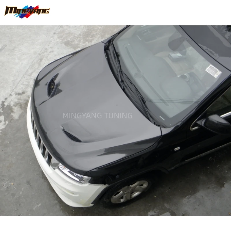 High Quality Facelift Hood Cover For Jeep Grand Cherokee Srt8 Carbon Fibers Engine Hoods