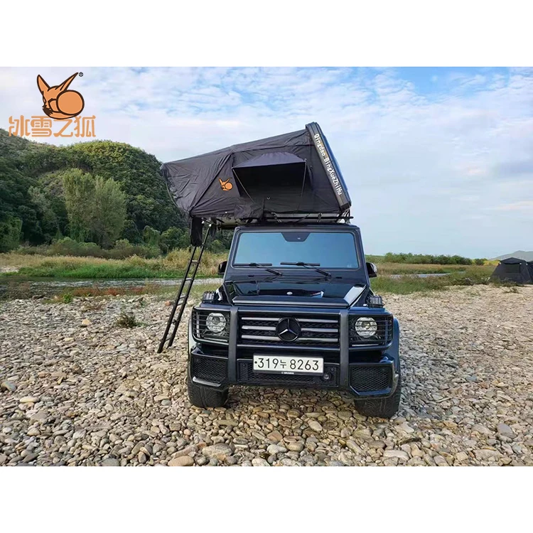 4x4 4WD Overland Hard Shell Rooftop Car Trailer Offroad Roof Tent with Annex Room Awning