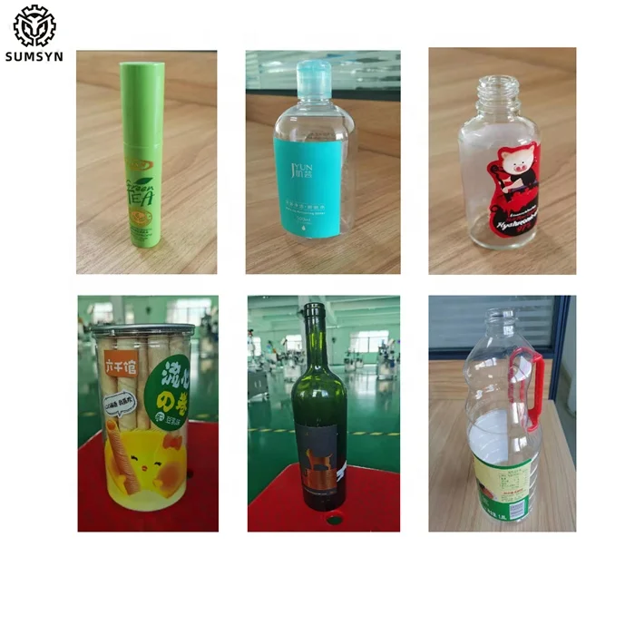 Полуавтоматическая круглая машина для маркировки бутылок SUMSYN