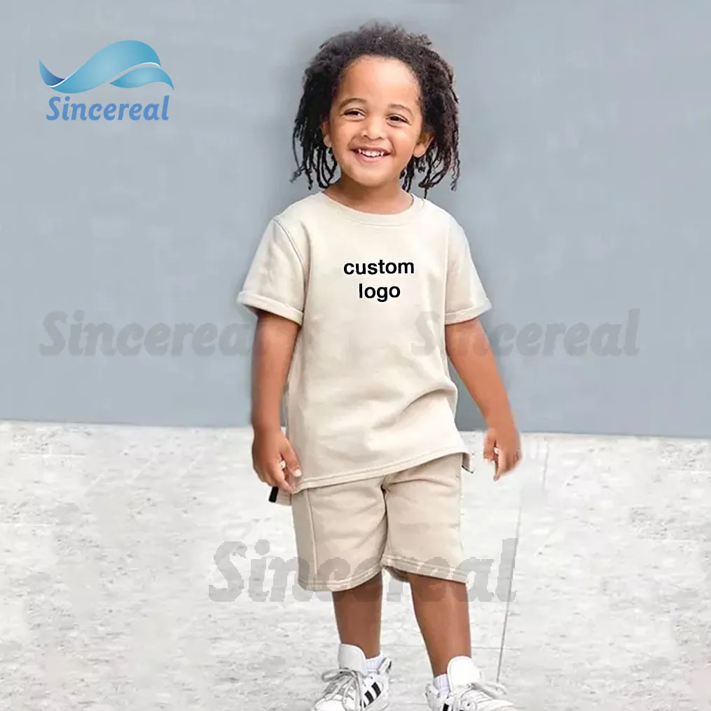 Custom Summer Casual Cotton Boys Clothing Toddler Boys Clothes Tshirt