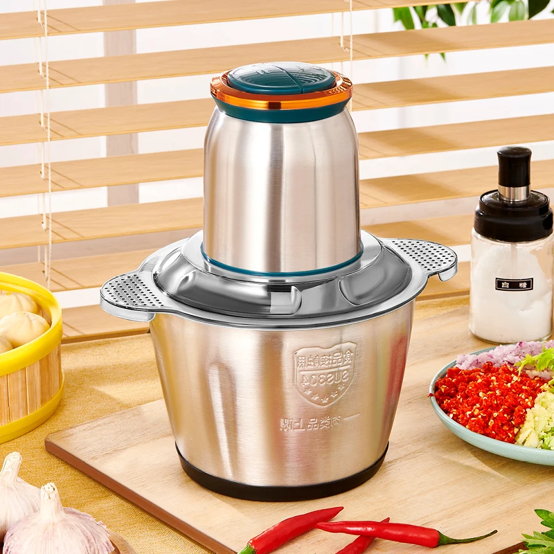 Factory Directly Sell High Power 300w 3L 2 Speed Good Quality Vegetable Meat Grinder,food Processor for Kitchen