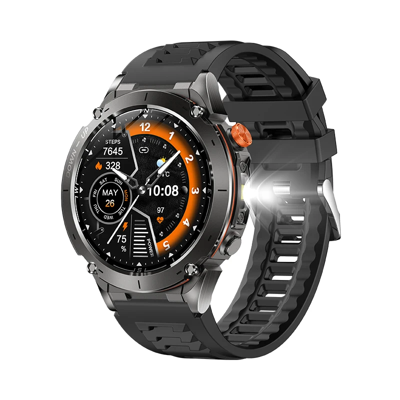 product zinc alloy amoled display smart watch km85 for women men chip rtl8773e custom faces phone call health tracker smartwatch 2025-3