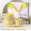 Three-piece lemon fresh-keeping bowl set(Gift Box Set)