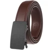 black matte buckle+brown belt